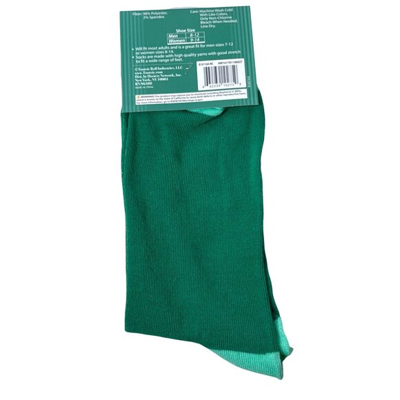 Andes Mints Candy Crew Socks Fun Novelty Gift Men 6-12 - Picture 2 of 2